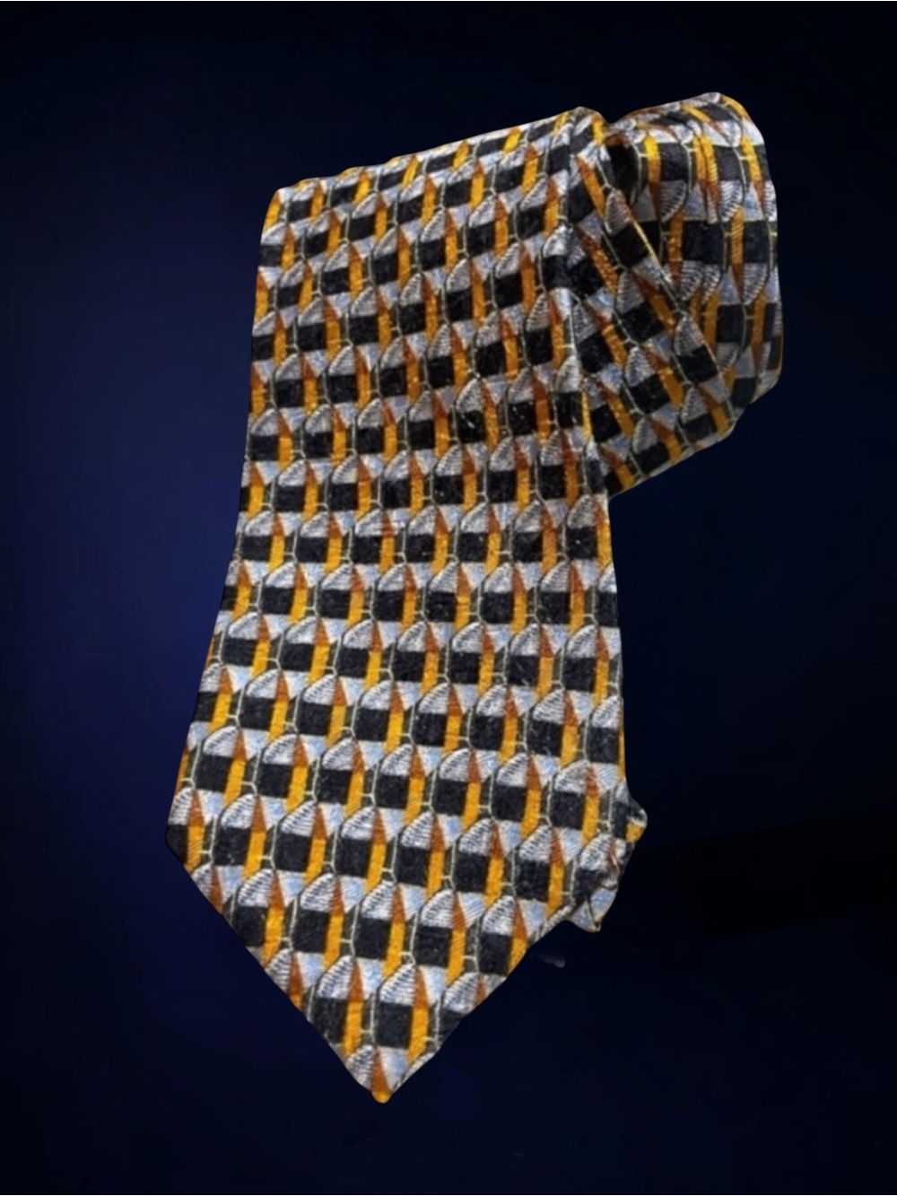 ERMENEGILDO ZEGNA MENS SILK TIE